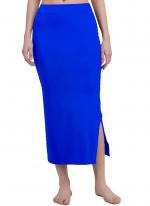 Lycra Royal Blue Casual Wear Plain Shapewear